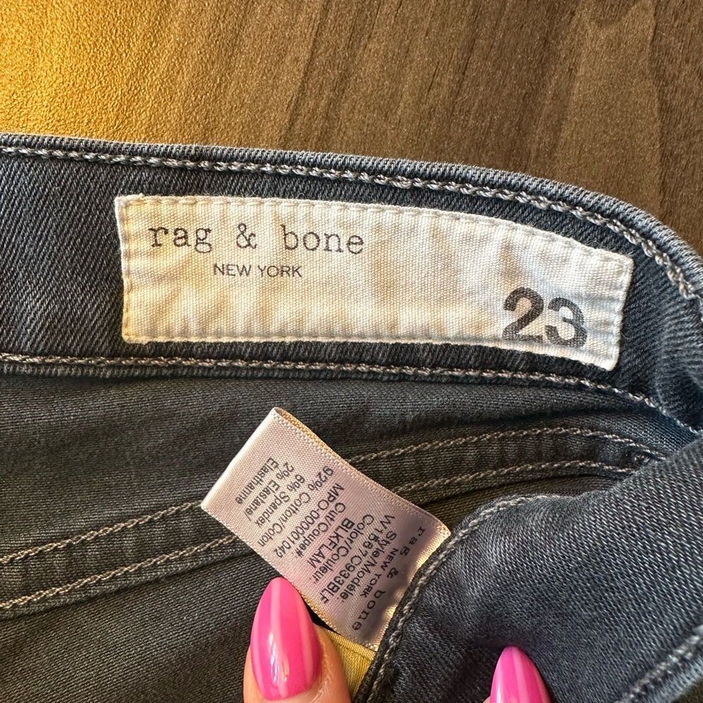 Rag & Bone Women's High Rise Ankle Skinny Jeans